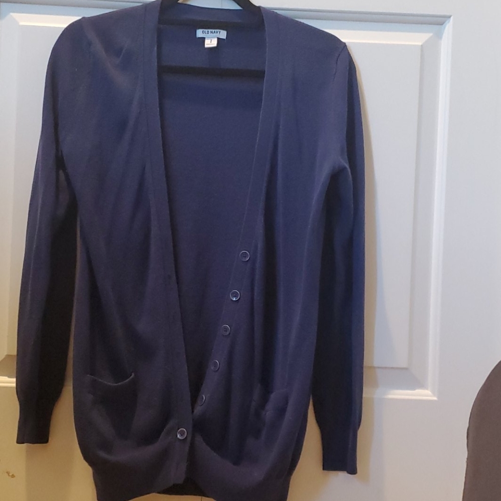 Old Navy blue cardigan